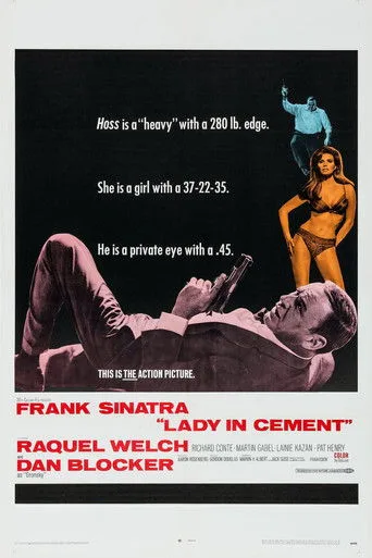 Die Lady in Zement